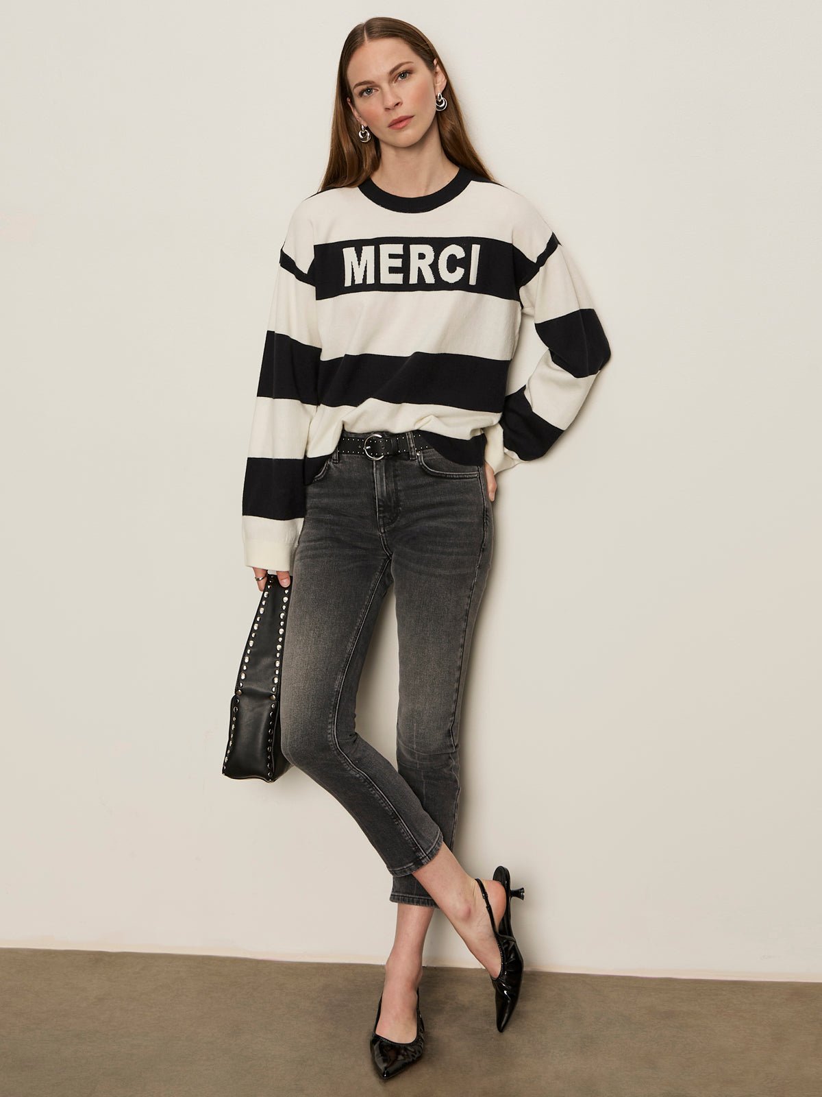 24/7 Popover Black With Chalk Stripe