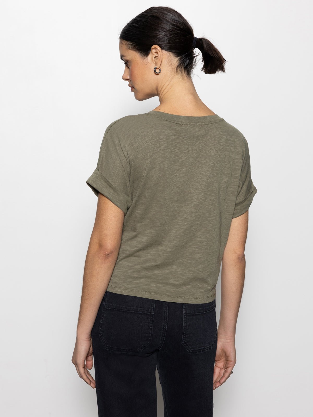 All Day Tie Tee Trail Green