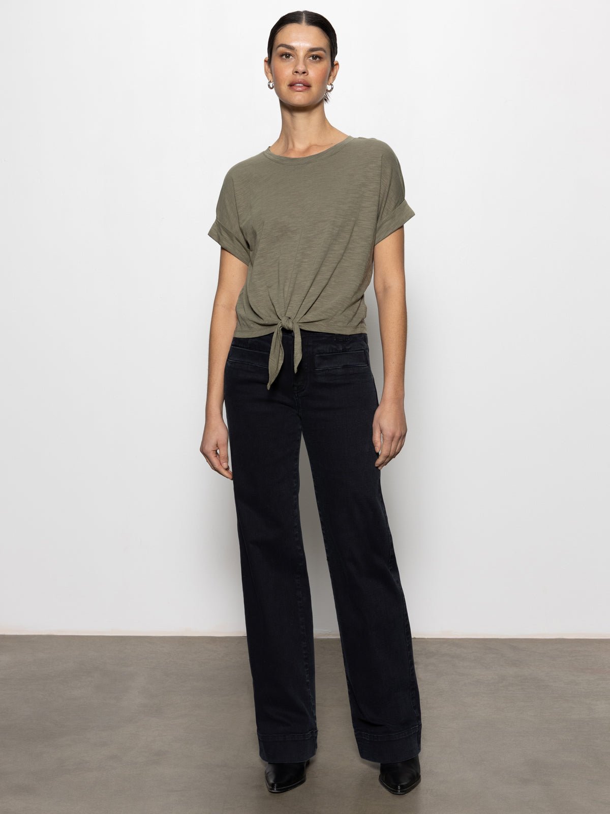All Day Tie Tee Trail Green