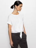 All Day Tie Tee White