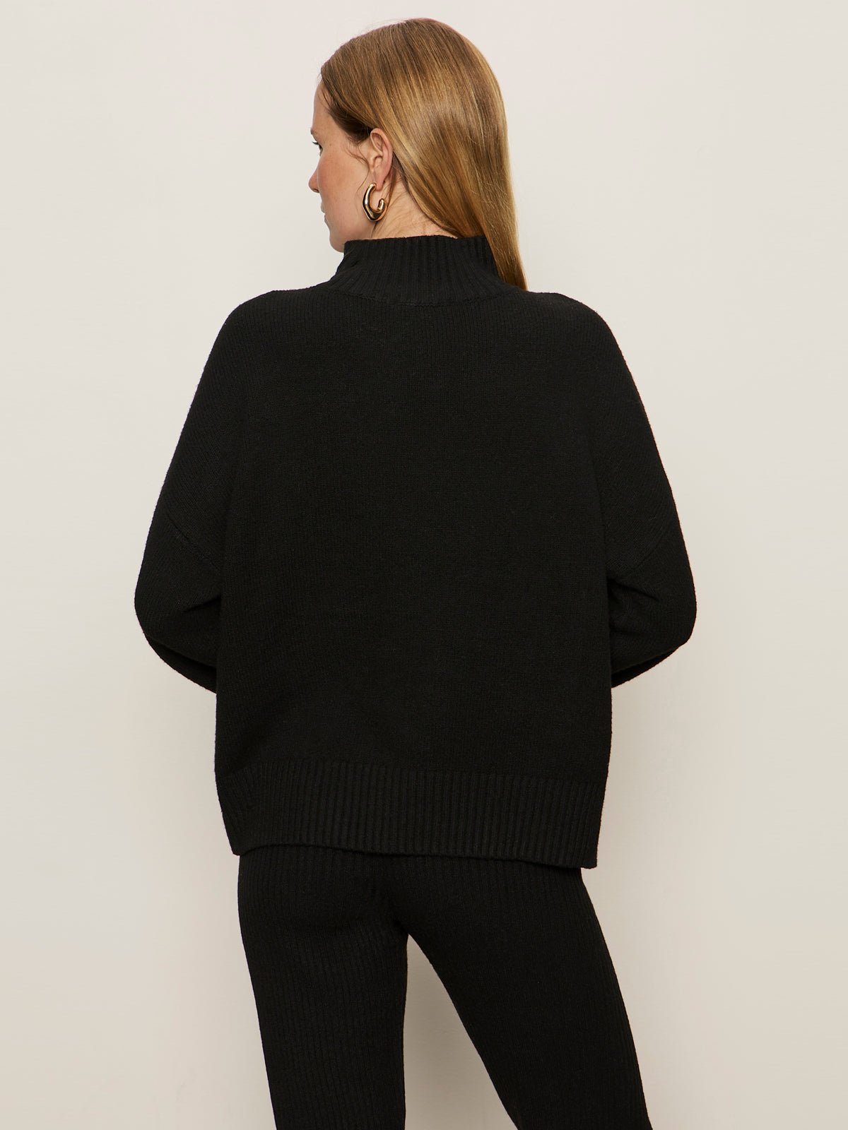 Apres Ski Sweater Black/Aquamarine