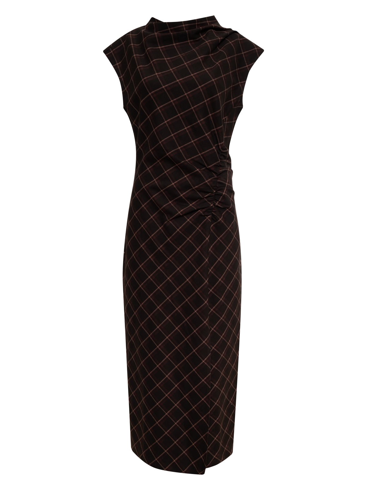 Autumns Best Dress Cocoa Plaid