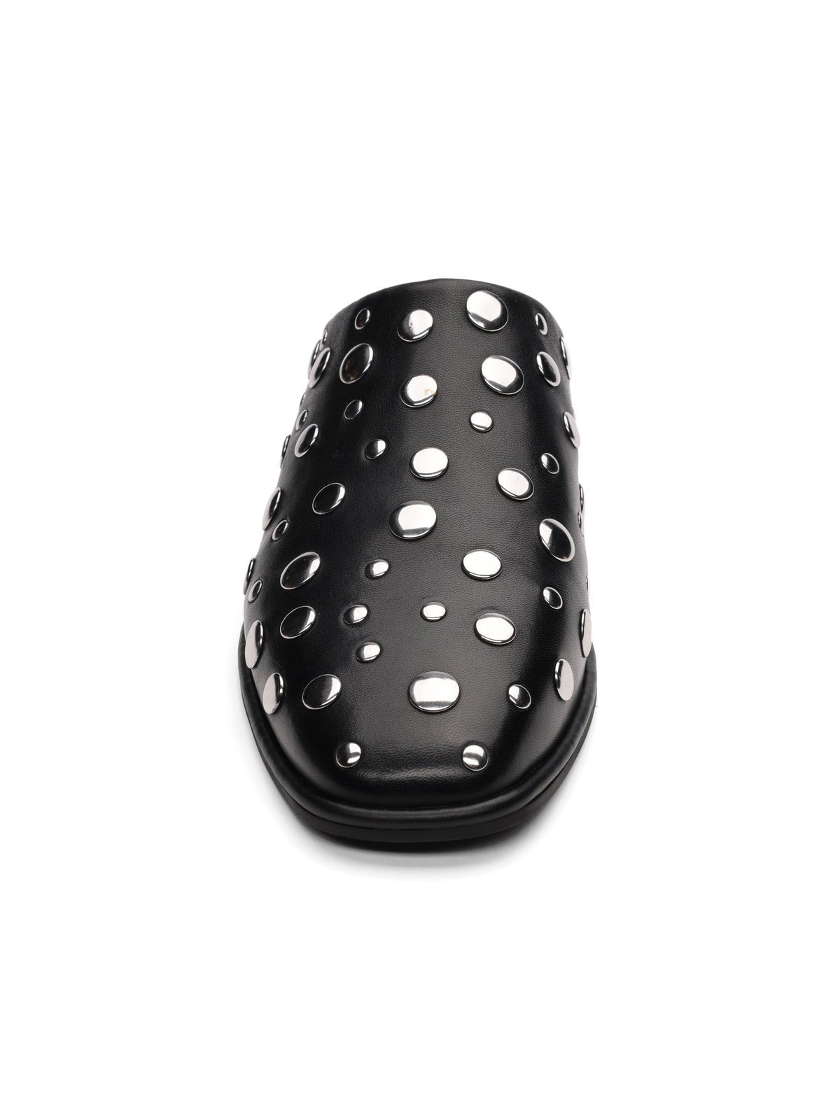 Bari Studs Mule Black