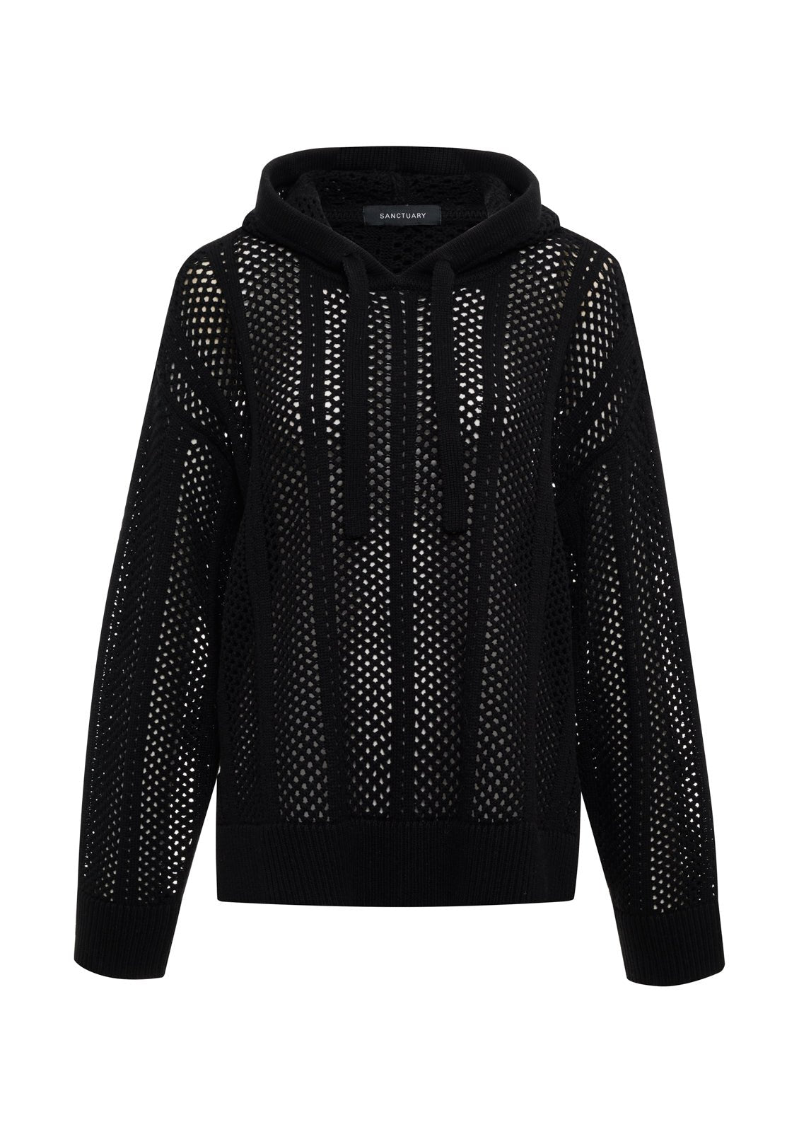 Beach Hoodie Black