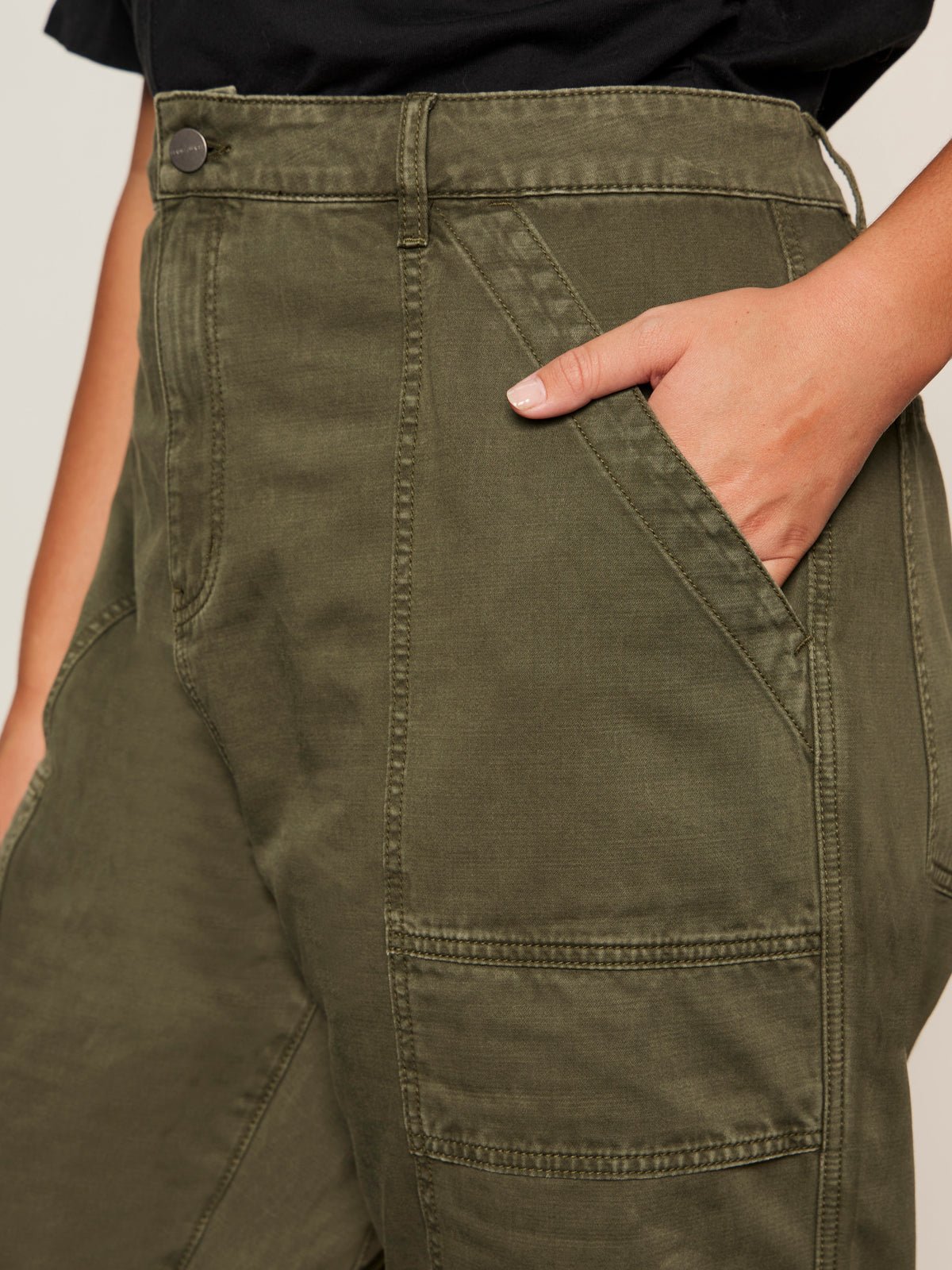 Boyfriend Utility Pant Kalamata Extended Sizing