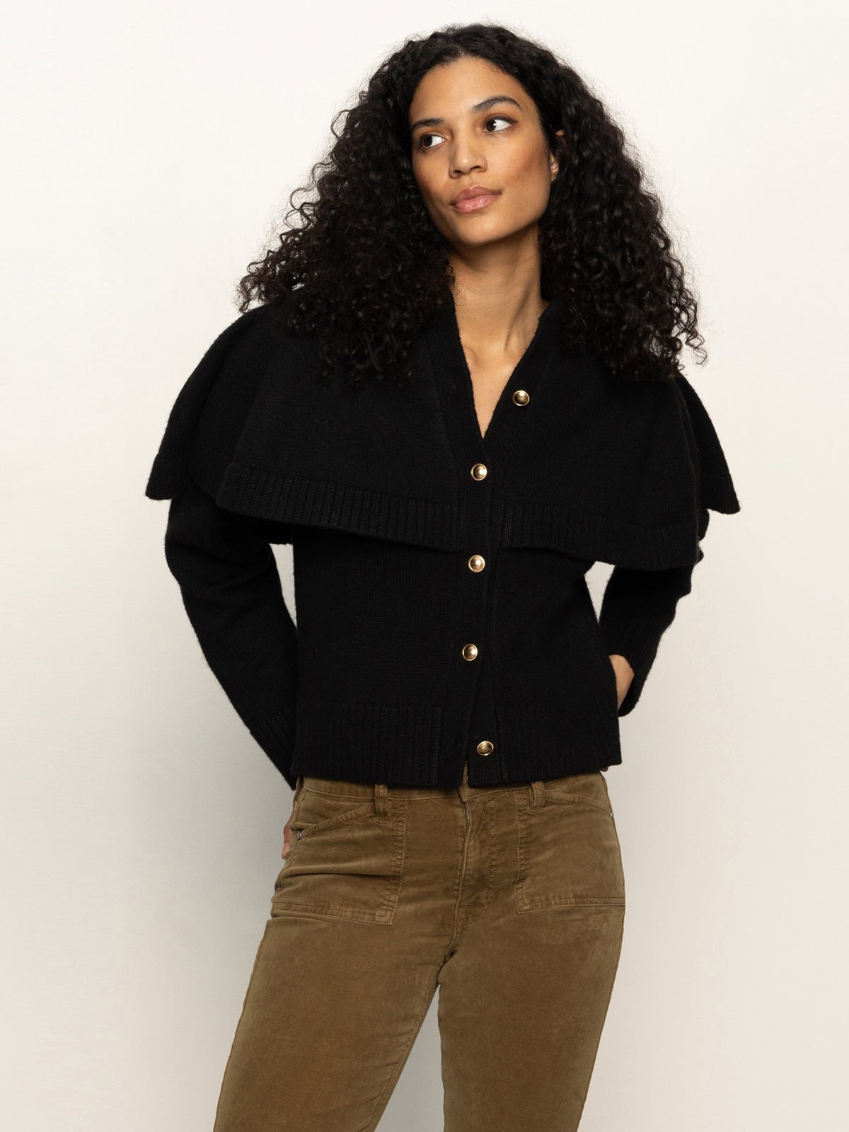 Cape Cardi Black